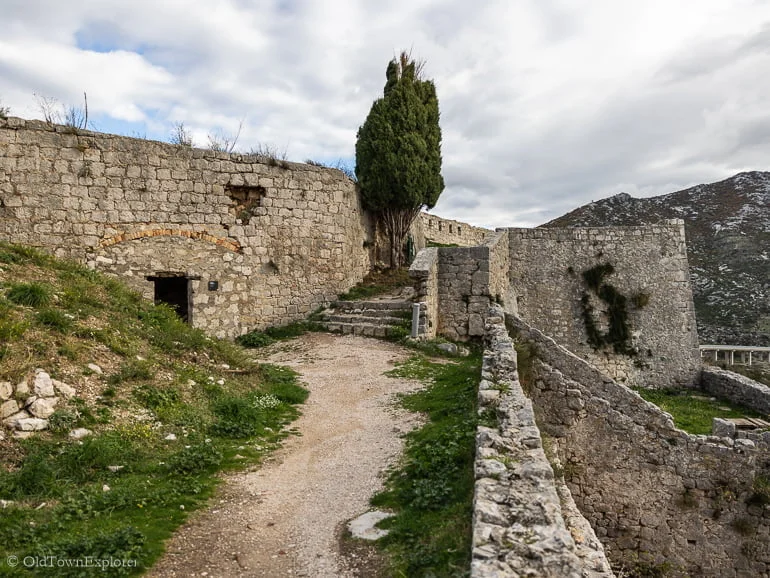 Klis Fortress Sperun's Position