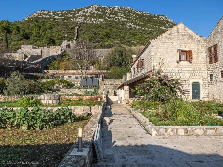 Monastery in Ston Croatia