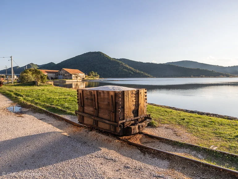 Salt Flats in Ston Croatia