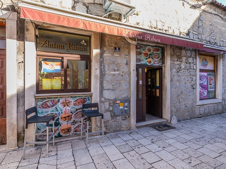 ZLATNA RIBICA in Split Croatia