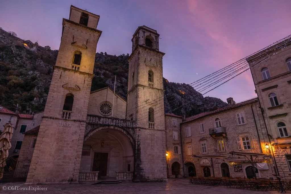 St. Tryphon's Cathedral in Kotor, Montenegro