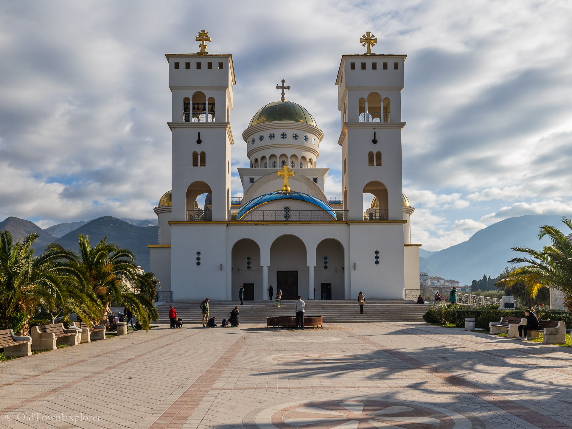 The Church of Saint John Vladimir in Bar, Montenegro