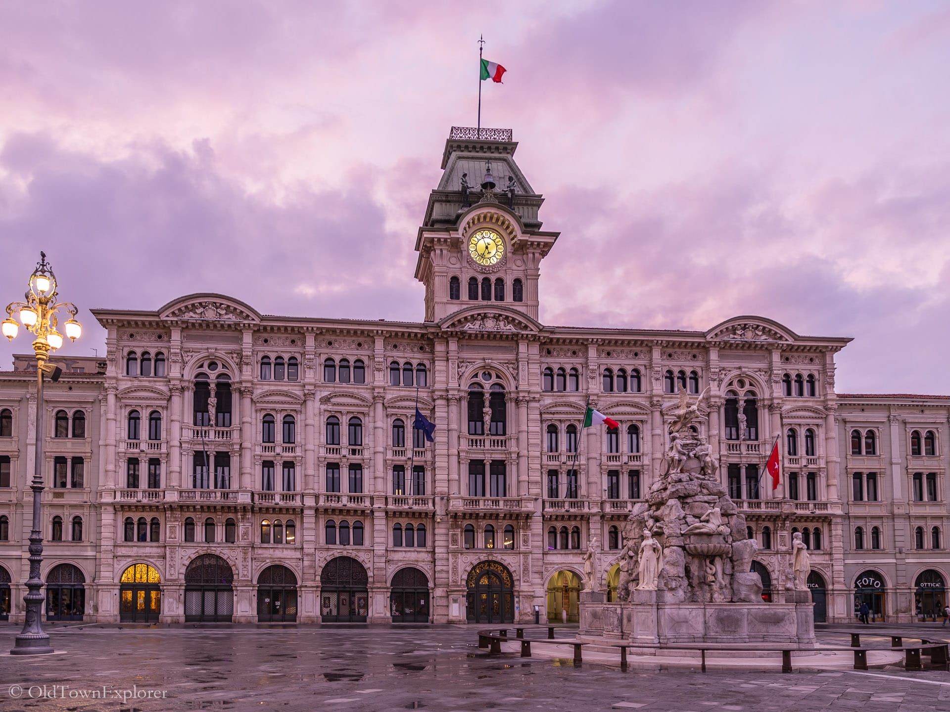 City Hall in Trieste, Italy City Hall in Trieste, Italy
