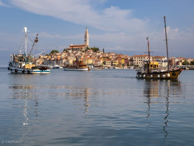 Fishing Boats in Rovinj, Croatia