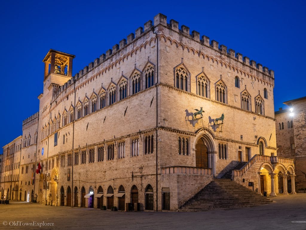 Palazzo dei Priori in Perugia, Italy