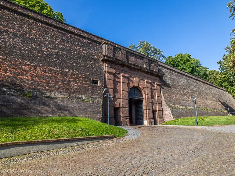 Brick Gate at Vysehrad in Prague, Czechia Brick Gate at Vysehrad in Prague, Czechia