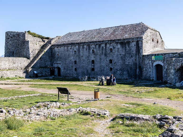Kapiteneria in Rozafa Castle in Shkoder, Albania