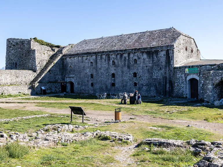 Kapiteneria in Rozafa Castle in Shkoder, Albania