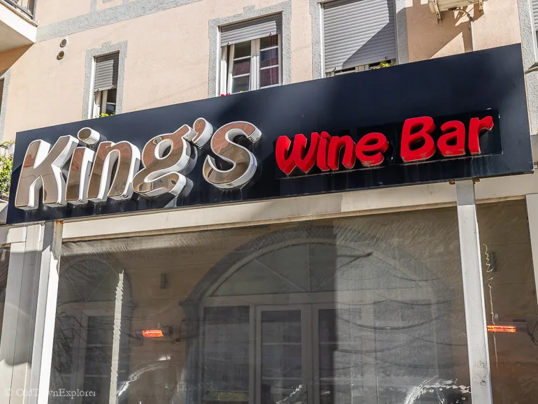 King's Wine Bar in Shkodër, Albania