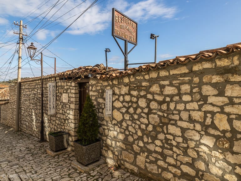 Mbrica Restaurant in Berat, Albania