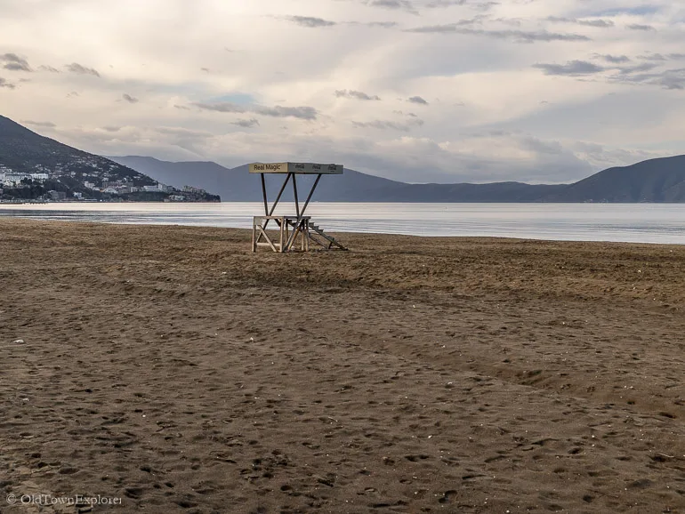 New Beach in Vlora, Albania