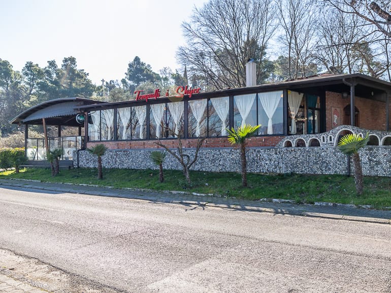 Tempulli i Shijes near Shiroka, Albania Tempulli i Shijes near Shiroka, Albania