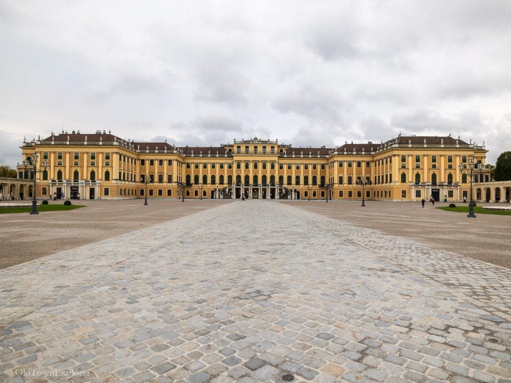 Schönbrunn Palace in Vienna, Austria