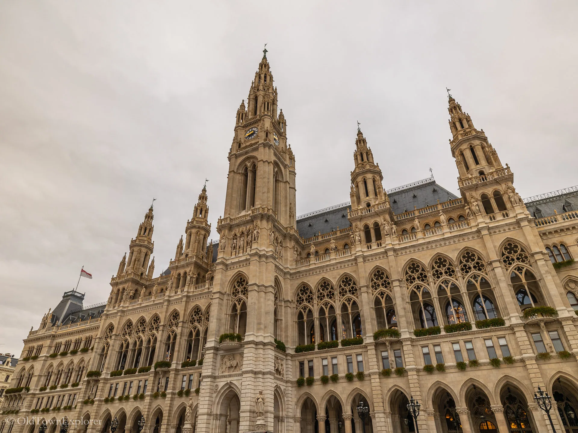 Vienna City Hall in Vienna, Austria
