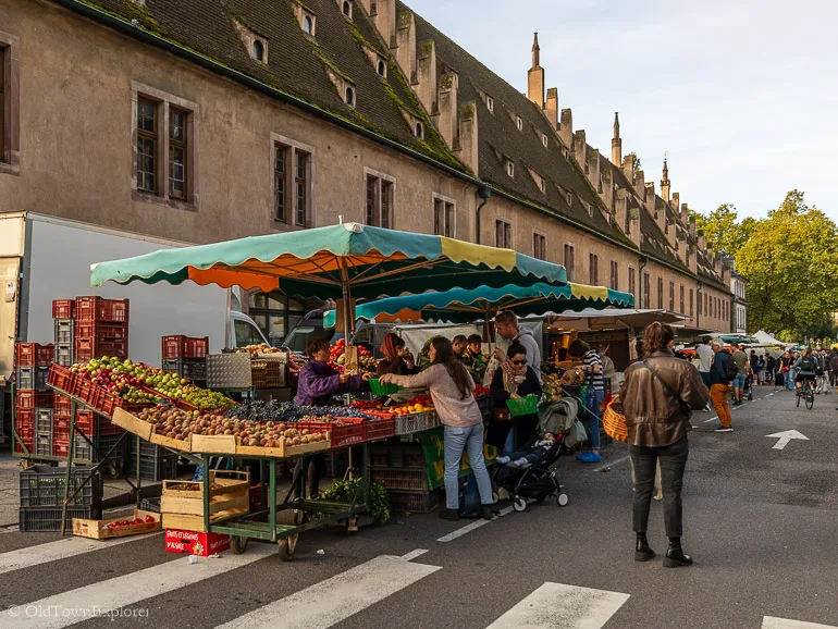 Marché des Producteurs in Strasbourg, France