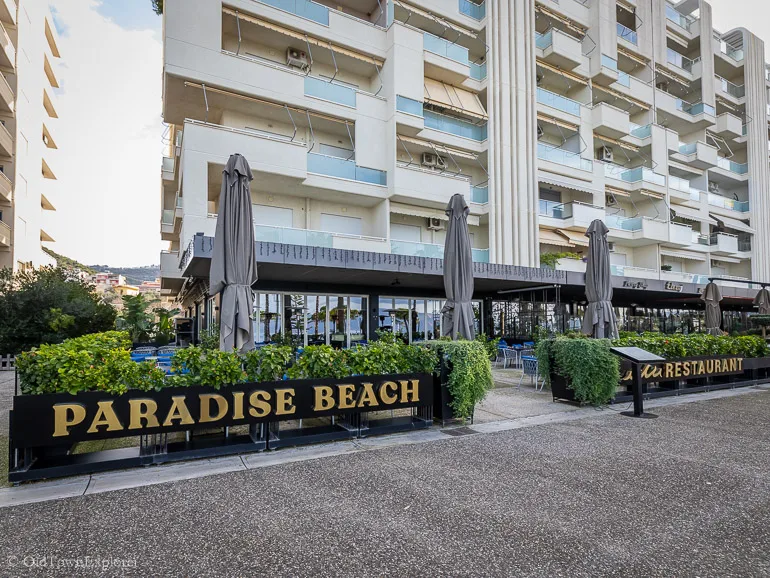 Paradise Beach Restaurant in Vlora, Albania