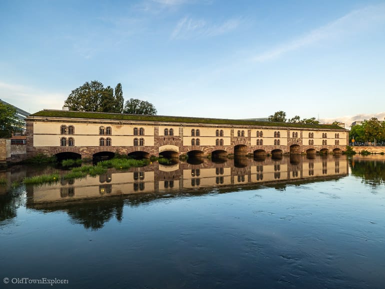 Vauban Dam in Strasbourg, France