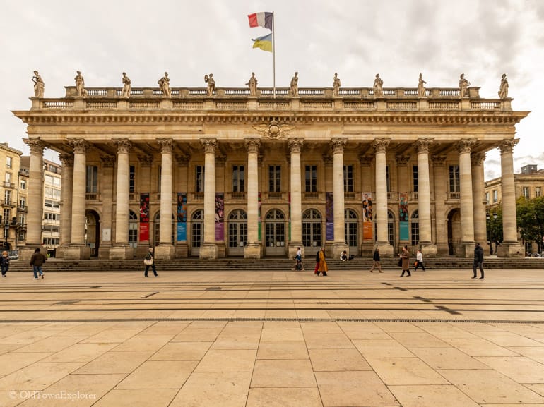 Grand Théâtre in Bordeaux, France