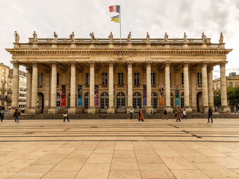 Grand Théâtre in Bordeaux, France