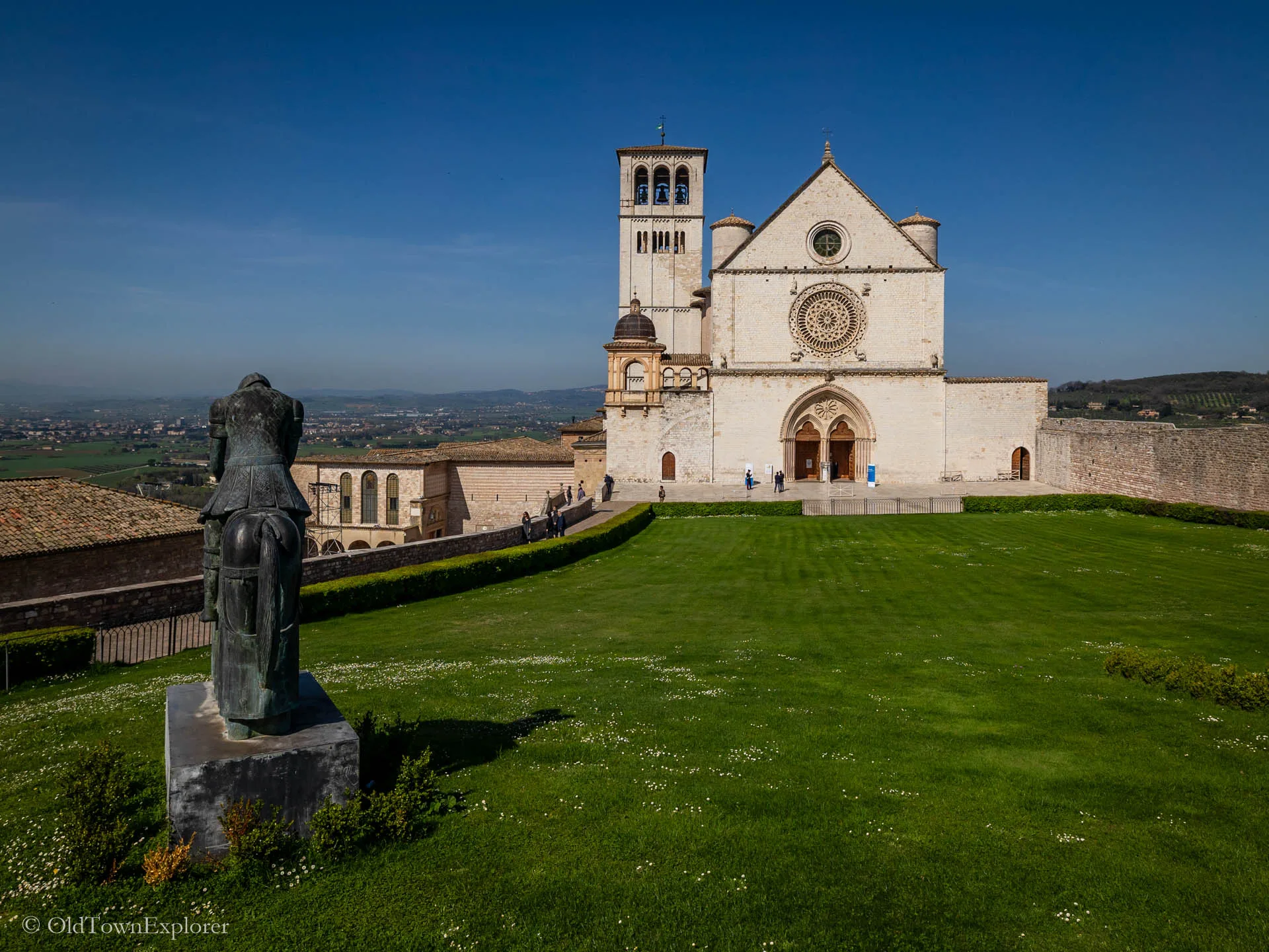 Basilica of Saint Francis of Assisi in Assisi, Italy