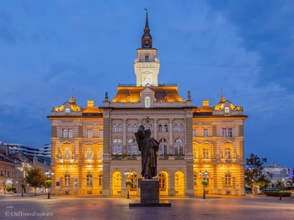 City Hall in Novi Sad, Serbia