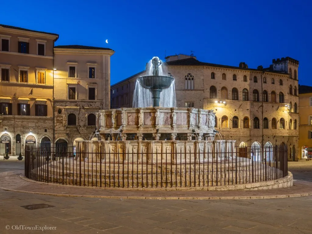 Fontana Maggiore in Perugia, Italy Fontana Maggiore in Perugia, Italy