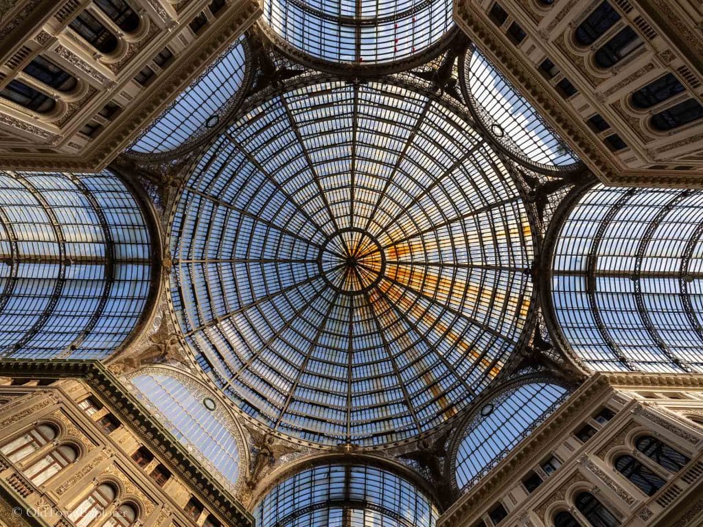 Galleria Umberto I in Naples, Italy