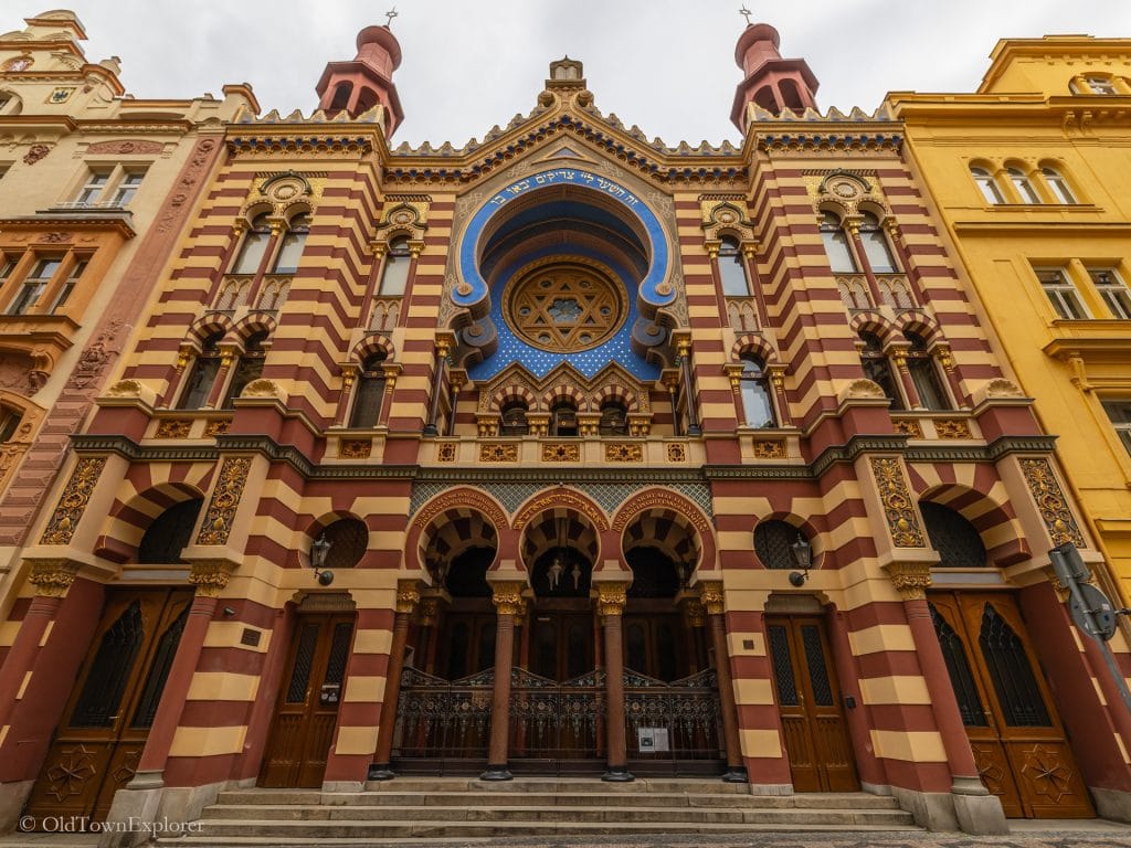 Jerusalem Synagogue in Prague, Czechia Jerusalem Synagogue in Prague, Czechia