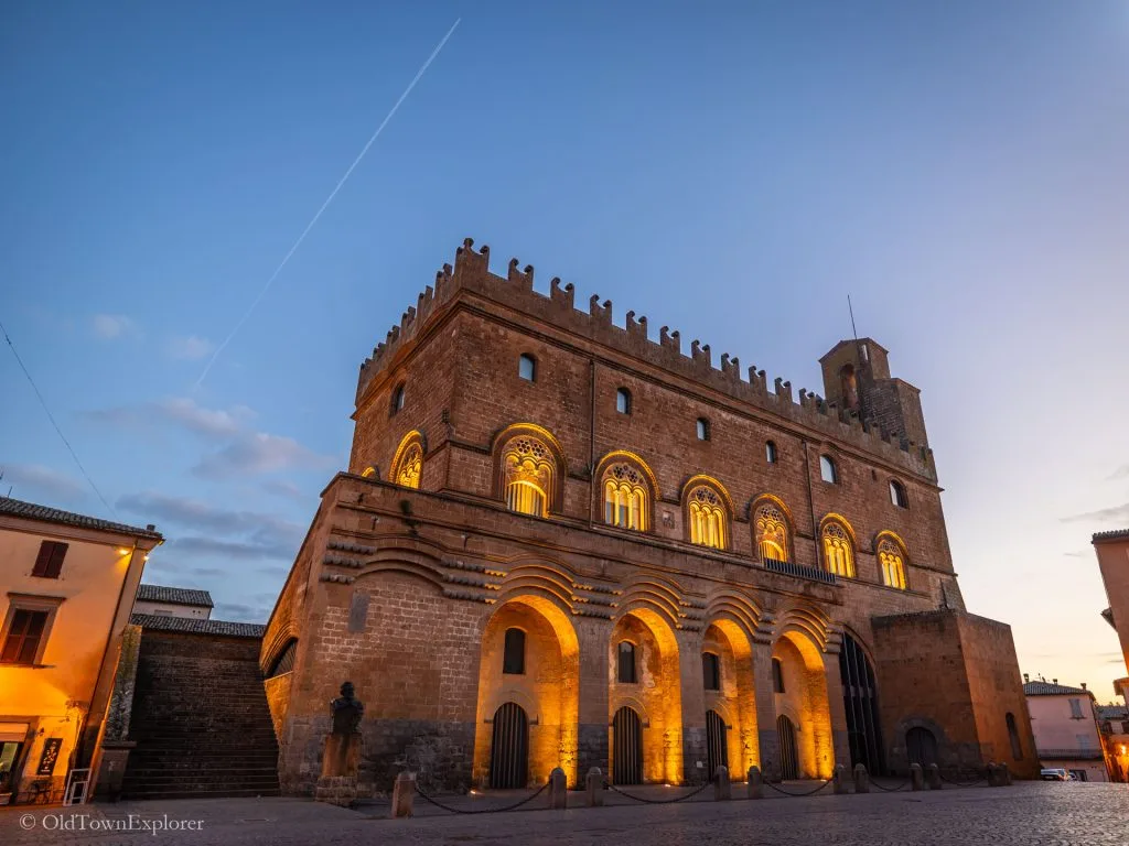 Palazzo del Popolo in Orvieto, Italy