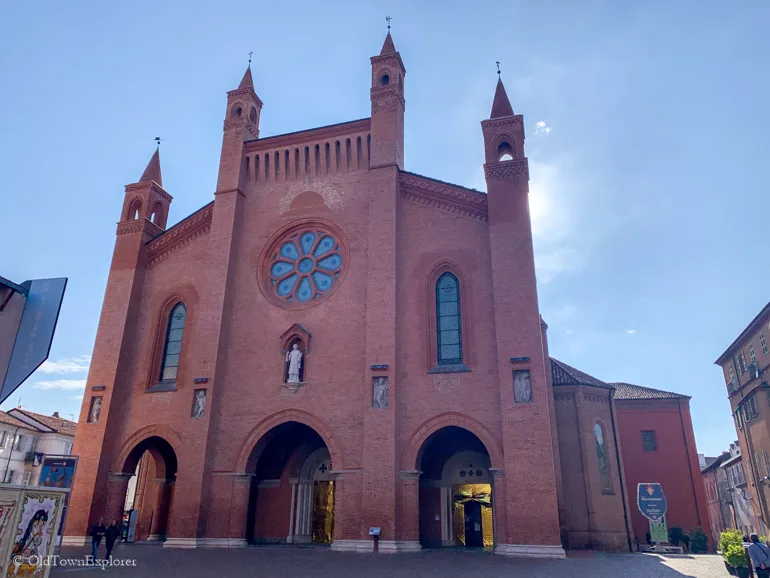 Alba Cathedral in Alba, Italy Alba Cathedral in Alba, Italy