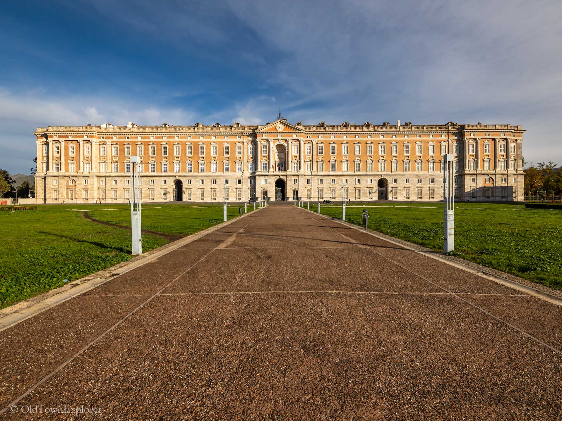Royal Palace of Caserta in Caserta, Italy