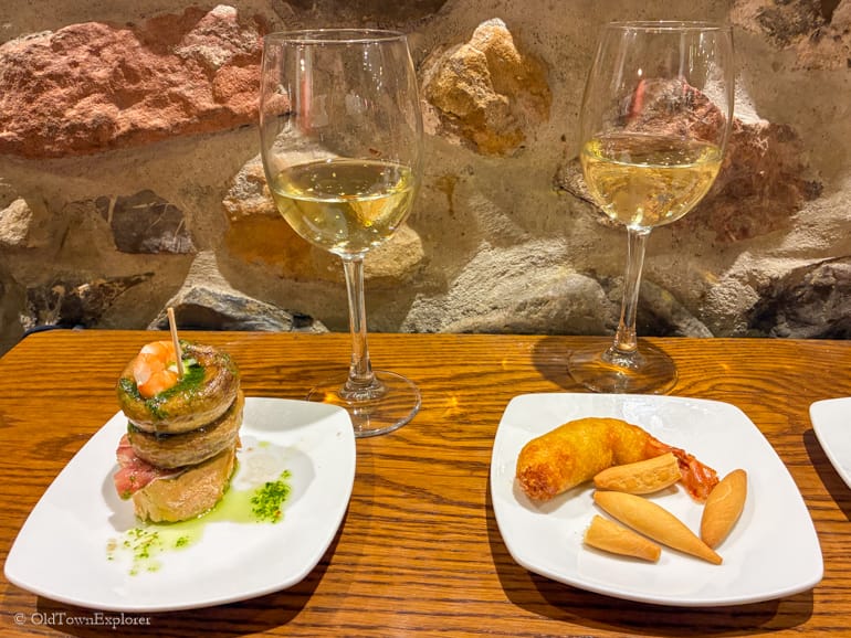 Pintxos in San Sebastian, Spain