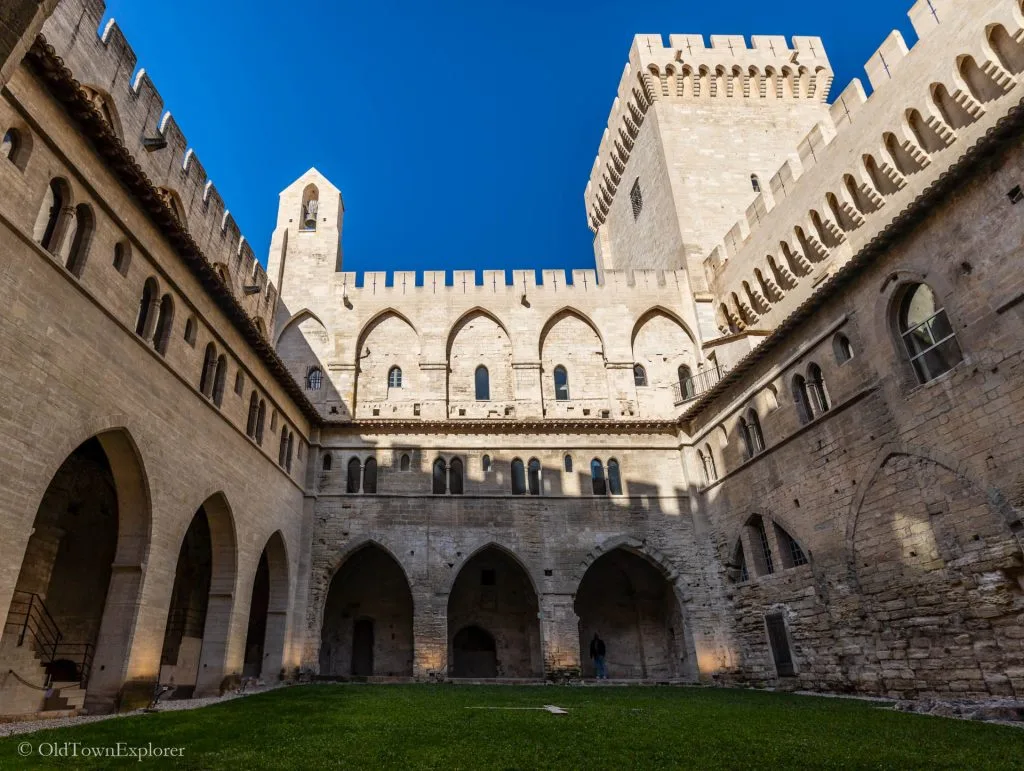 Palace of the Popes in Avignon, France