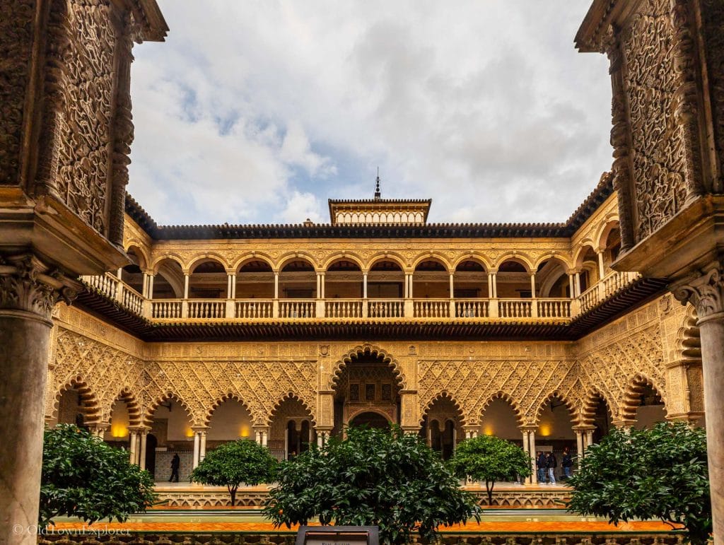 Royal Alcázar of Seville in Seville, Spain Royal Alcázar of Seville in Seville, Spain