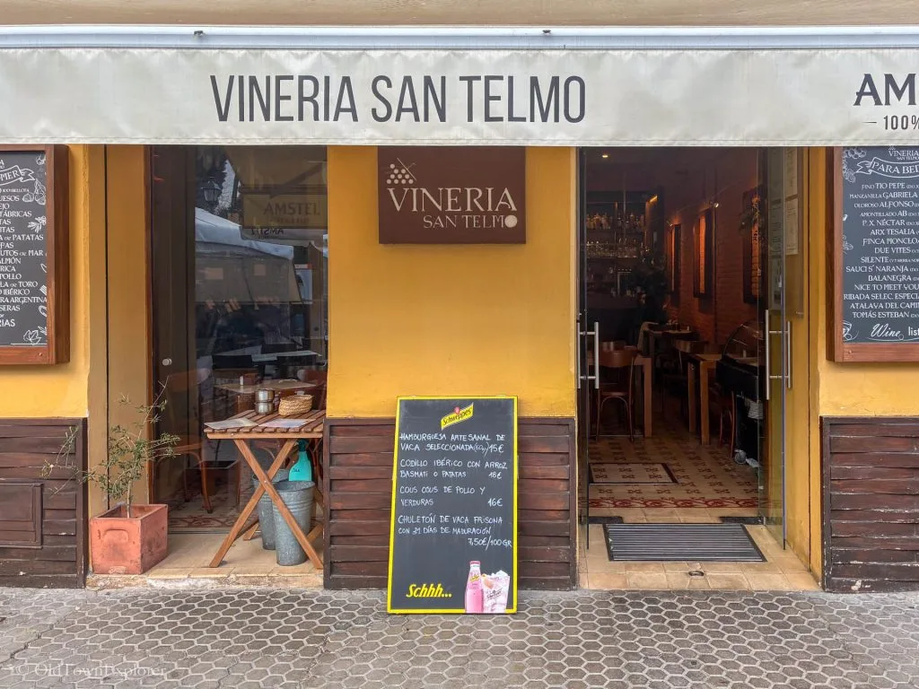 Vineria San Telmo in Seville, Spain