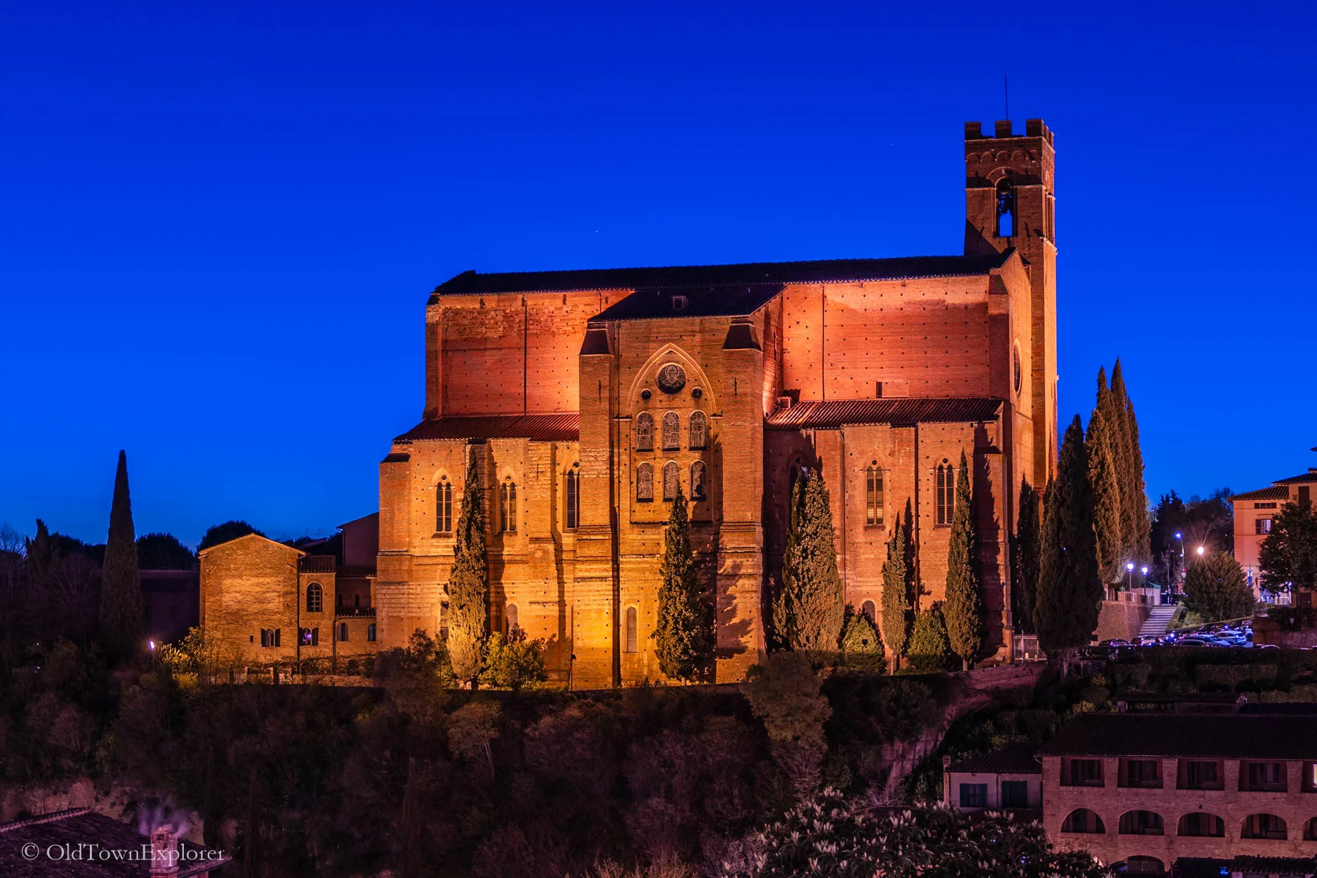 Basilica of San Domenico in Siena, Italy Basilica of San Domenico in Siena, Italy
