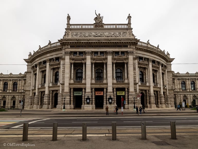Burgtheater in Vienna, Austria