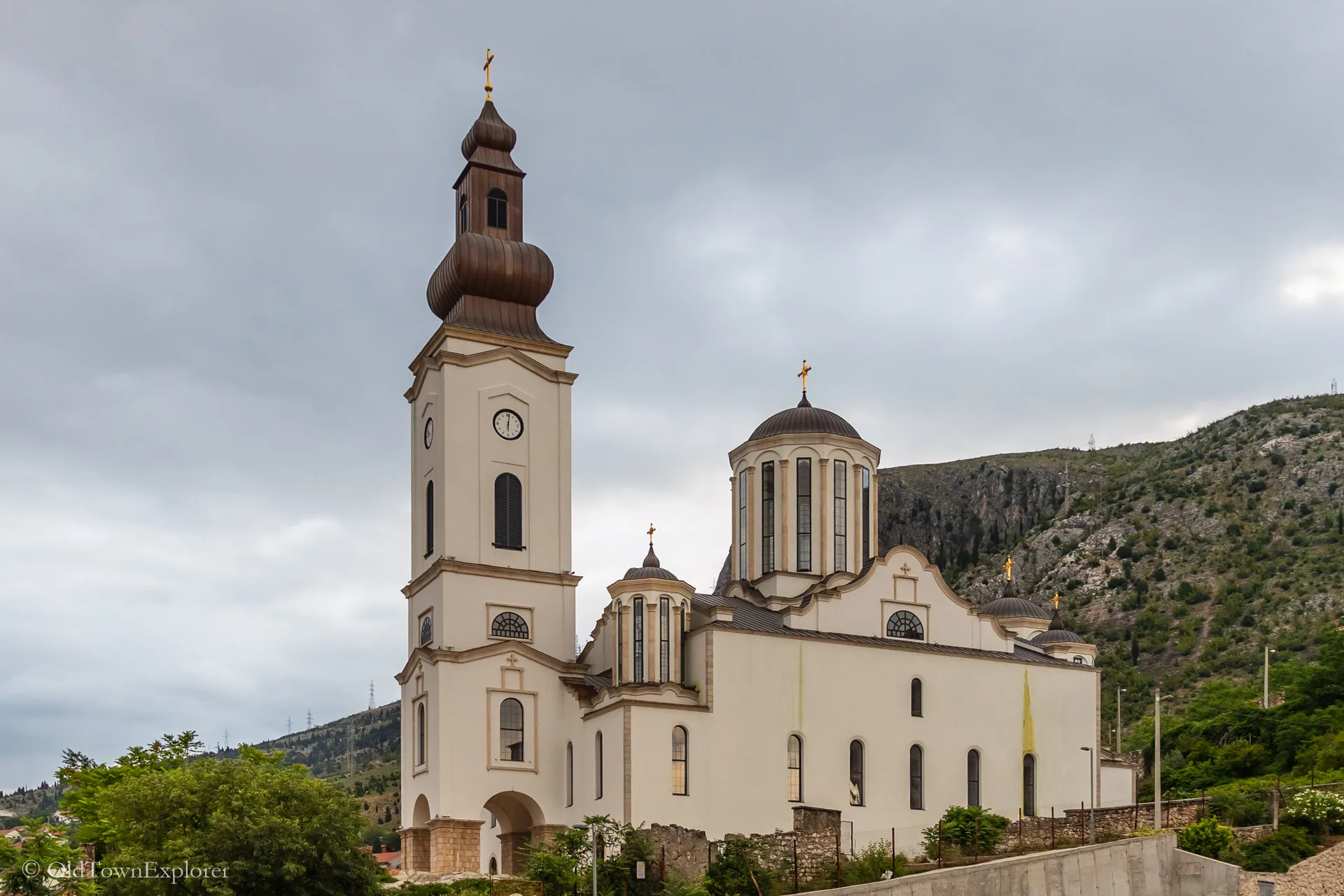 Cathedral of the Holy Trinity in Mostar, Bosnia Cathedral of the Holy Trinity in Mostar, Bosnia