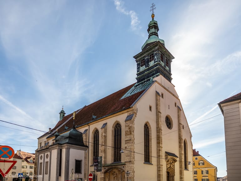 Graz Cathedral in Graz, Austria