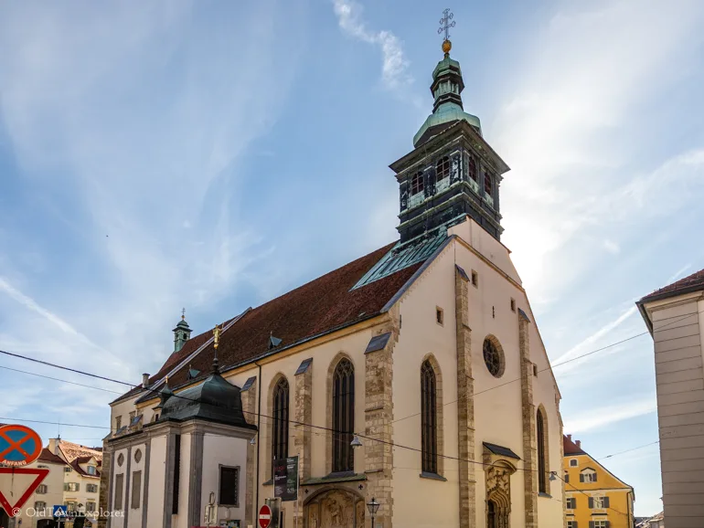 Graz Cathedral in Graz, Austria