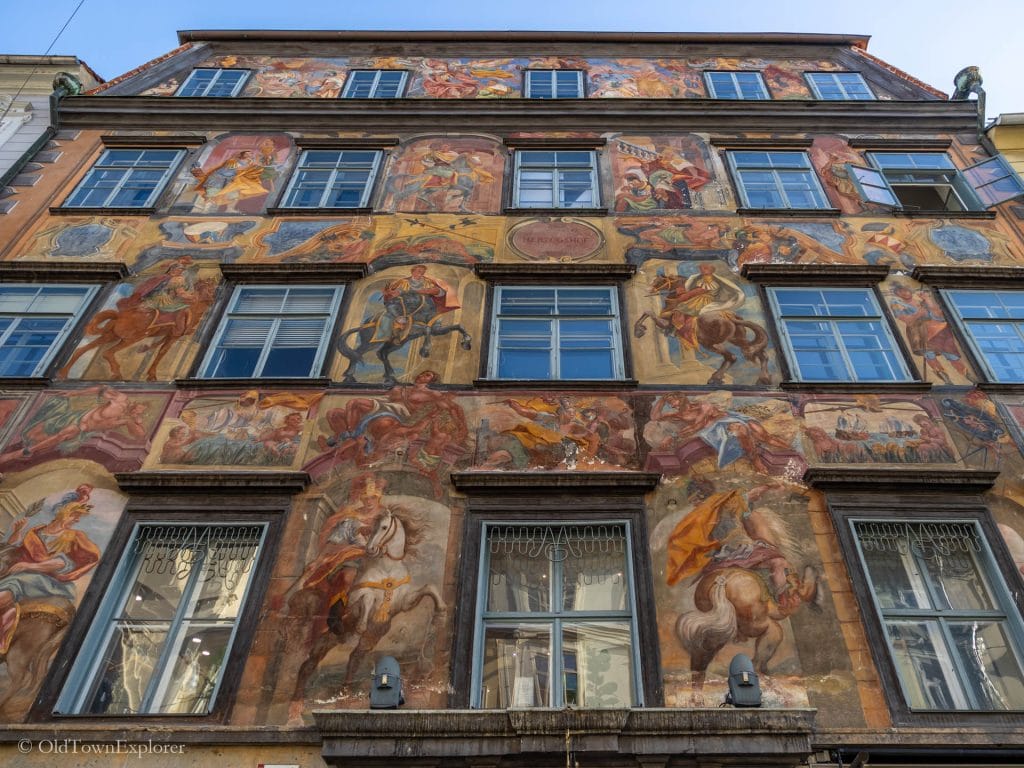 Painted House in Graz, Austria