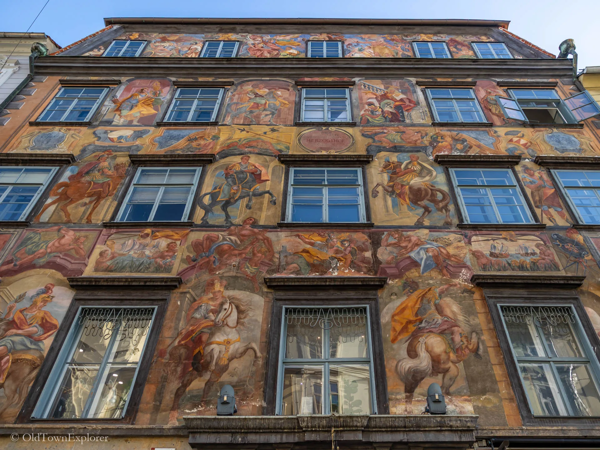 Painted House in Graz, Austria