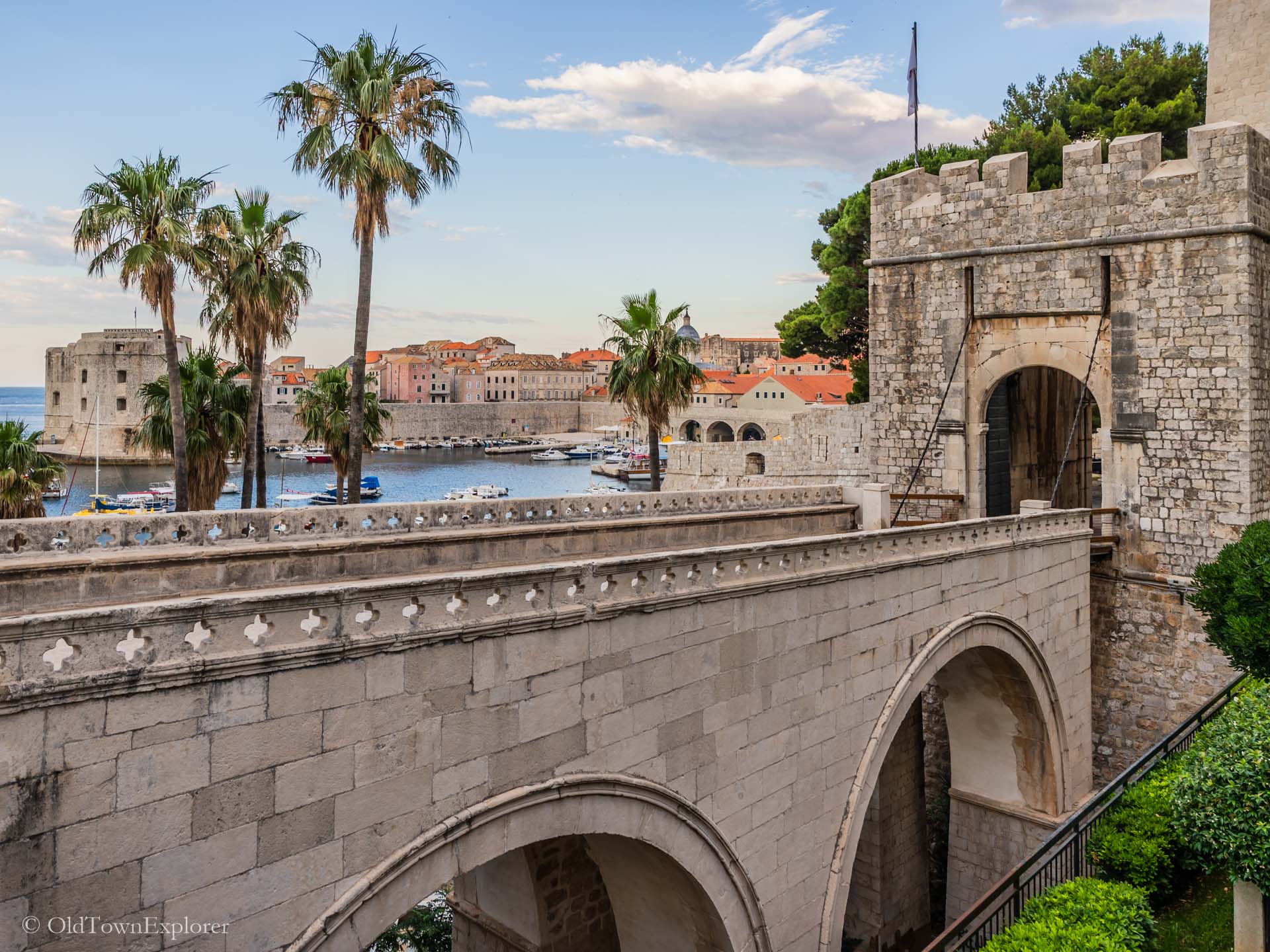 Ploče Gate in Dubrovnik, Croatia
