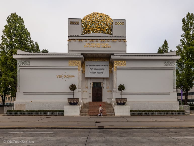 Secession Building in Vienna, Austria