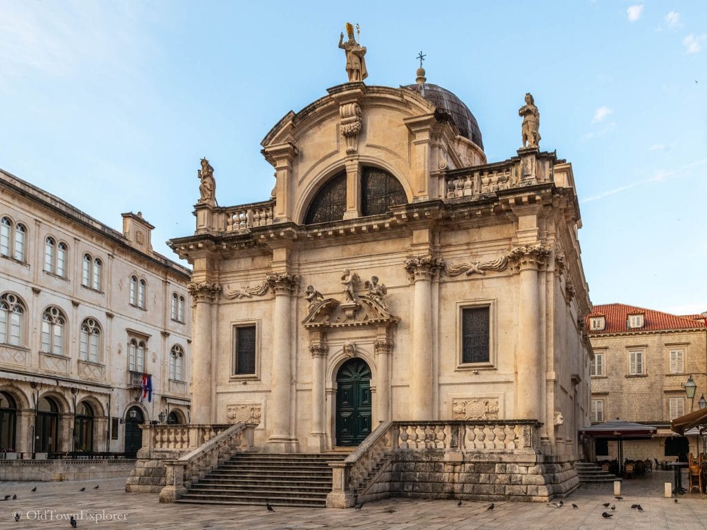 St. Blaise's Church in Dubrovnik, Croatia St. Blaise's Church in Dubrovnik, Croatia