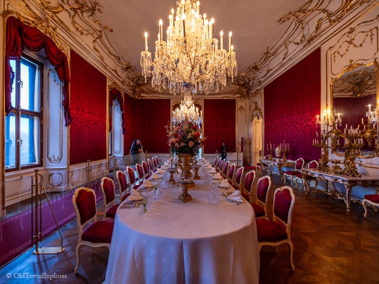 The Imperial Apartments, Hofburg Palace, Vienna, Austria