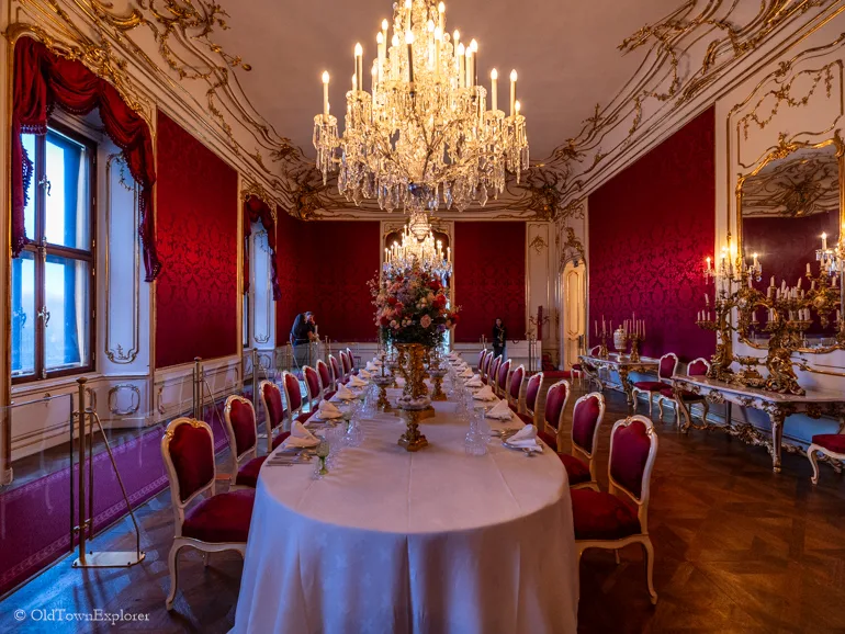 The Imperial Apartments, Hofburg Palace, Vienna, Austria