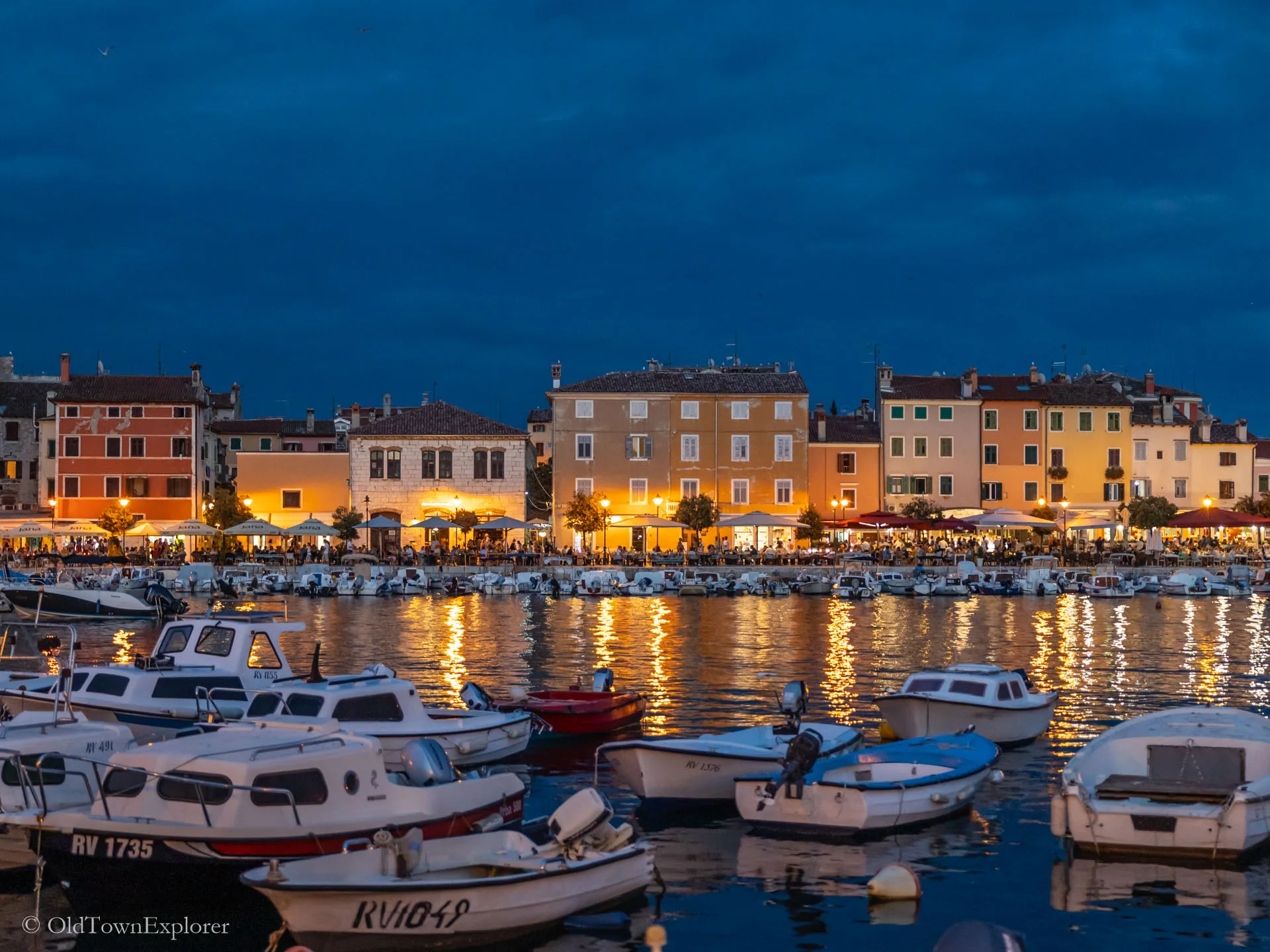 Port of Rovinj in Rovinj, Croatia