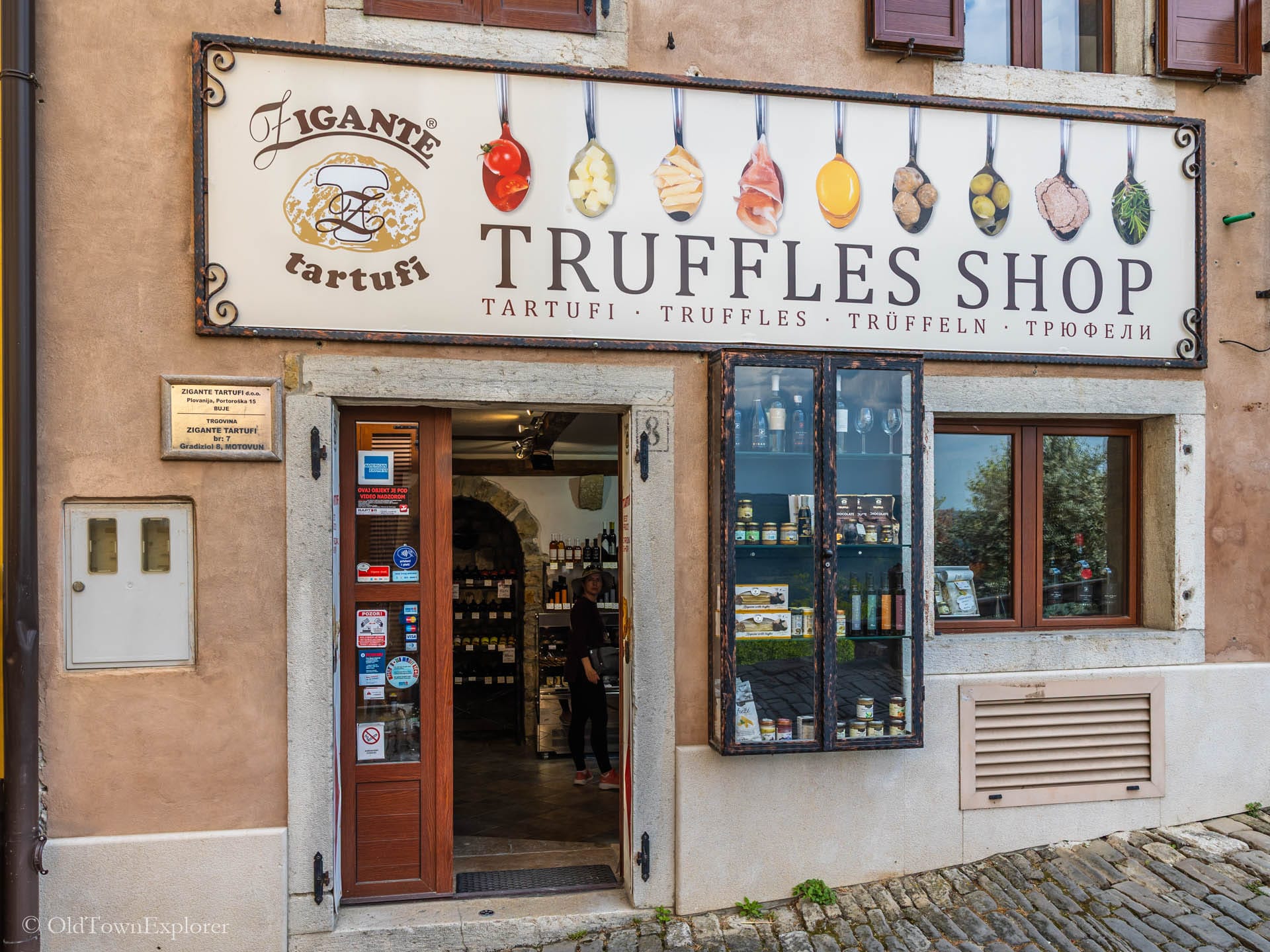 Zigante Tartufi in Motovun, Croatia
