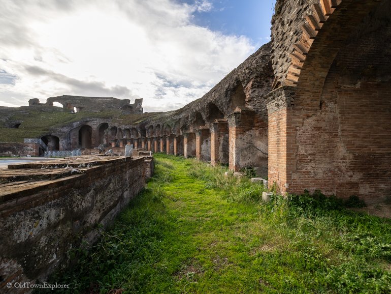 Amphitheatre in Capua, Italy Amphitheatre in Capua, Italy